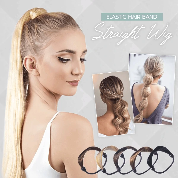 Straight Wig Elastic Hair Band