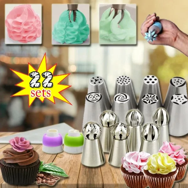 ⛄Early New Year Hot Sale 50% OFF⛄-Cake Decor Piping Nozzle Set