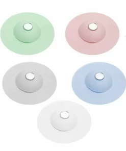 Push type waterproof silicone floor drain