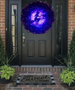 💥Halloween Sale - 50%OFF NOW💥🎃LED Halloween Wreath🎃
