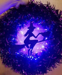 💥Halloween Sale - 50%OFF NOW💥🎃LED Halloween Wreath🎃