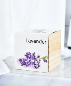 Pre-Seeded Organic Wood Planters