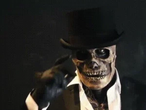The latest skeleton biochemical mask for 2021-Creative GIF Introduction