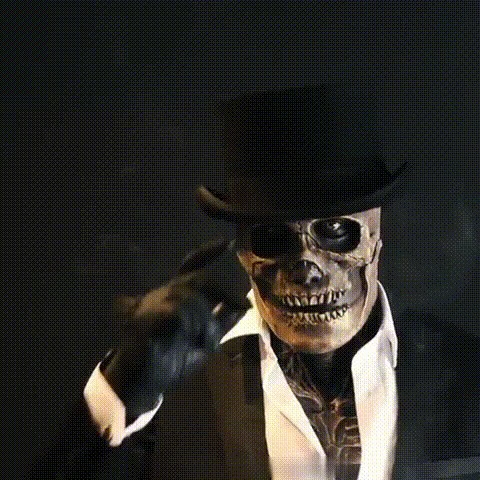 Ang pinakabag-o nga skeleton biochemical mask para sa 2021-Creative GIF Introduction