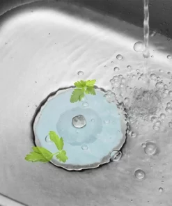 Push type waterproof silicone floor drain