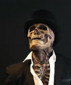 The latest skeleton biochemical mask for 2021-Creative GIF Introduction