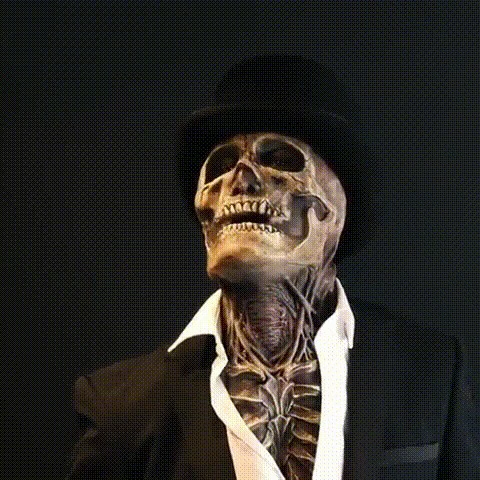 Ang pinakabag-o nga skeleton biochemical mask para sa 2021-Creative GIF Introduction