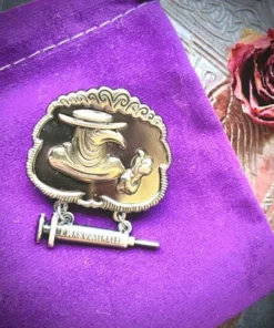 Badge Of Honor Plague Doctor Vaccine Enamel Pin