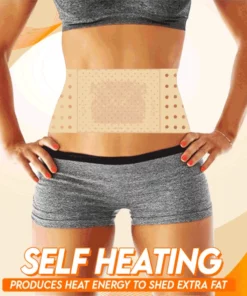 Self-Heating FIR Slimming Patch