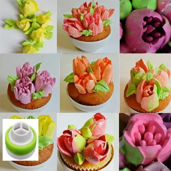 ⛄Early New Year Hot Sale 50% KORTING⛄-Cake Decor Piping Nozzle Set