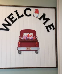 43% OFF Mother's Day Promotion |Interchangeable Vintage Truck Welcome Sign