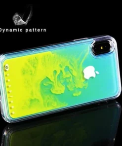 DYNAMIC NOCTILUCENT QUICKSAND PHONE CASE FOR IPHONE 7/8/7P/8P/X/XS/XR/XS/MAX/11/12
