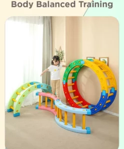 BALANCED SINGLE-PLANK BRIDGE