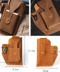 RETRO BELT WAIST MEN'S BAG