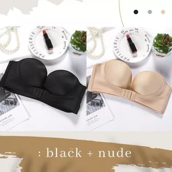Invisible strapless non-slip sexy no steel ring tube top🎉