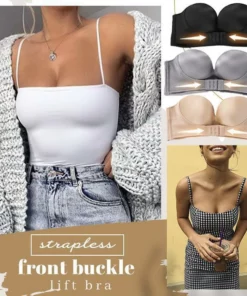 Invisible strapless non-slip sexy no steel ring tube top🎉