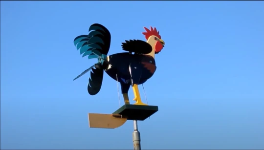 2021 Best Garden Decor💥The live rooster windmills