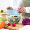 (LAST DAY PROMOTION - SAVE 50% OFF) Fruits & Vegetables Cutter Bowl - Buy 2 Get 1 Free