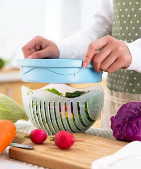 (LAST DAY PROMOTION - SAVE 50% OFF) Fruits & Vegetables Cutter Bowl - Buy 2 Get 1 Free