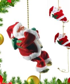 (🎄CHRISTMAS HOT SALE NOW-50% OFF)Santa Claus Musical Climbing Rope