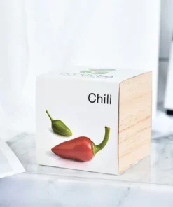 Pre-Seeded Organic Wood Planters