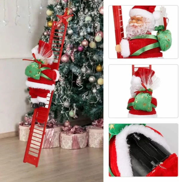 (🎄CHRISTMAS HOT SALE NOW-50% OFF)Santa Claus Musical Climbing Rope