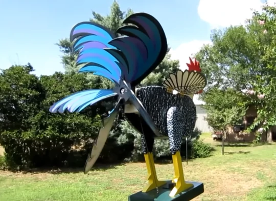 2021 Best Garden Decor💥The live rooster windmills