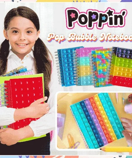 Poppin’ Pop Bubble Notebook