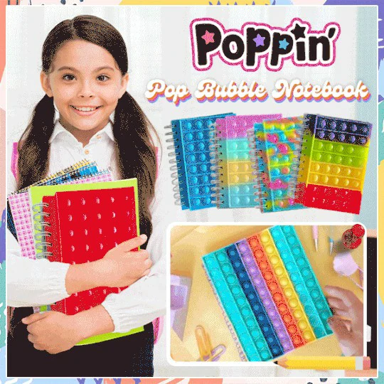 Poppin' Pop Bubble Notebook