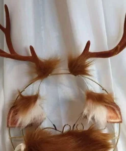 Lovely Elaphurus Davidianus Ear Hair Hoop and Tail SP15175