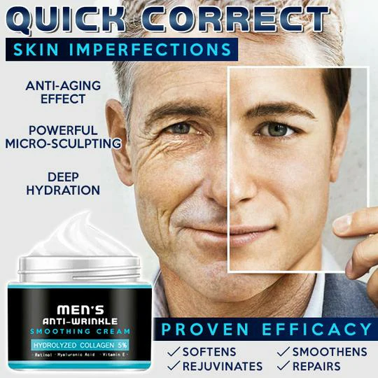Men's Anti-Wrinkle Smoothing Cream
