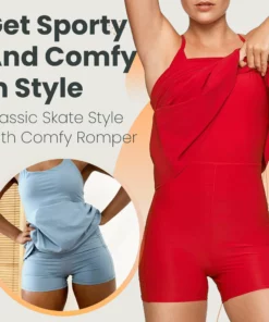 Maia Active Skater Dress With Build In Underwear