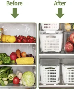 FRESHFOOD™ MULTI-FUNCTIONAL FOOD STORAGE CONTAINER