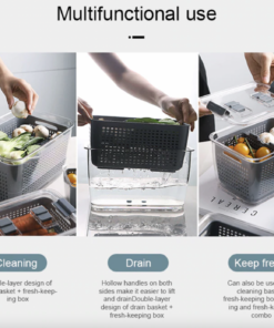FRESHFOOD™ MULTI-FUNCTIONAL FOOD STORAGE CONTAINER