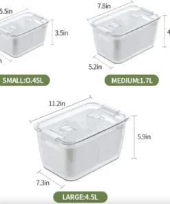 FRESHFOOD™ MULTI-FUNCTIONAL FOOD STORAGE CONTAINER