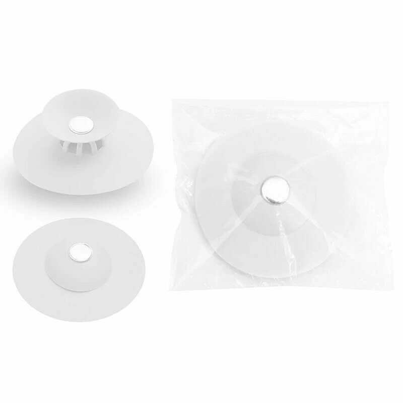 Push type waterproof silicone floor drain