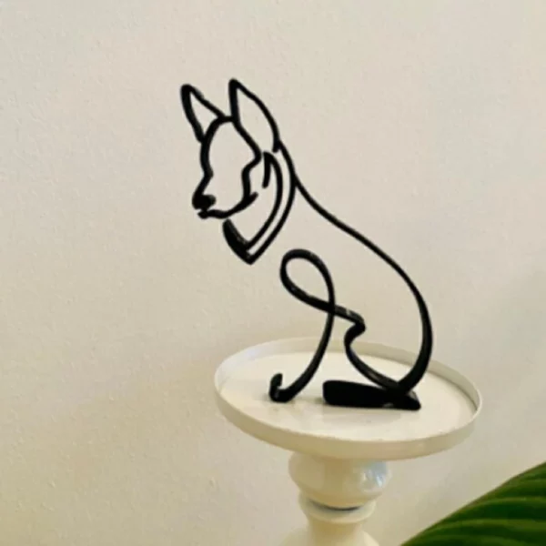 (Ọrịre Flash Summer- 50% Gbanyụọ) 🐕Dog Minimalist Art Sculpture🐕-Zụrụ 4+ nweta mgbakwunye 20%