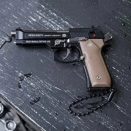 🔥I-Miniature Key Chain Beretta Toy Pistol