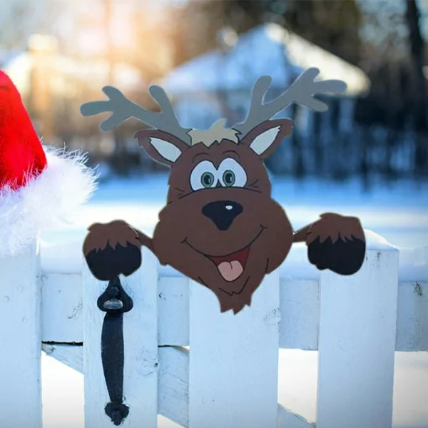 (ניטל הייס פאַרקויף)🎅 ניווואָלל ניטל אָרנאַמאַנץ סאַנטאַ קלאַוס ריינדיר