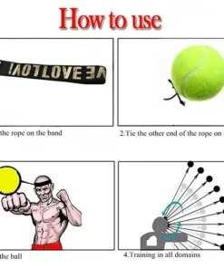 Early Christmas Hot Sale 50% OFF - Boxing Reflex Ball Headband(BUY 3 GET 1 FREE NOW)