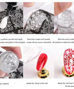 Early Christmas Hot Sale 50% OFF - Silicone Nail Art Stamper(BUY 2 GET 10% OFF NOW)