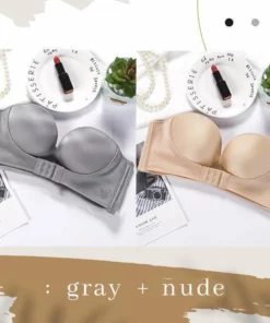 Invisible strapless non-slip sexy no steel ring tube top🎉