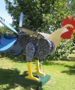2021 Best Garden Decor💥The live rooster windmills