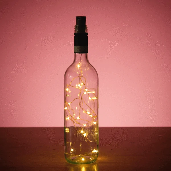 (Kub muag 50,00 yam khoom) [50% OFF] BOTTLE LIGHTS