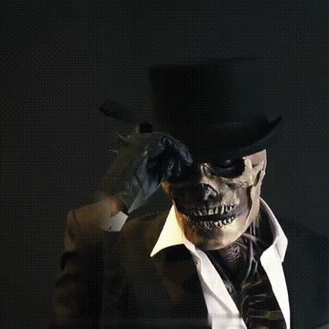 Mask ea morao-rao ea skeleton biochemical bakeng sa Selelekela sa 2021-Creative GIF