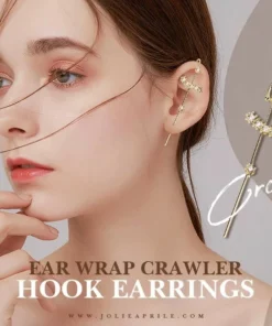 (🔥HOT SALE NOW--50%OFF)Ear Wrap Crawler Hook Earrings - Bumili ng 2 makakuha ng Extra 10% OFF