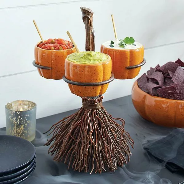 🎃Early Halloween Hot Sale- 50% OFF🎃 Halloween Pumpkin Snack Bowl Stand - وڌيڪ خريد ڪريو وڌيڪ بچايو