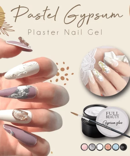 Pastel Gypsum Plaster Nail Gel