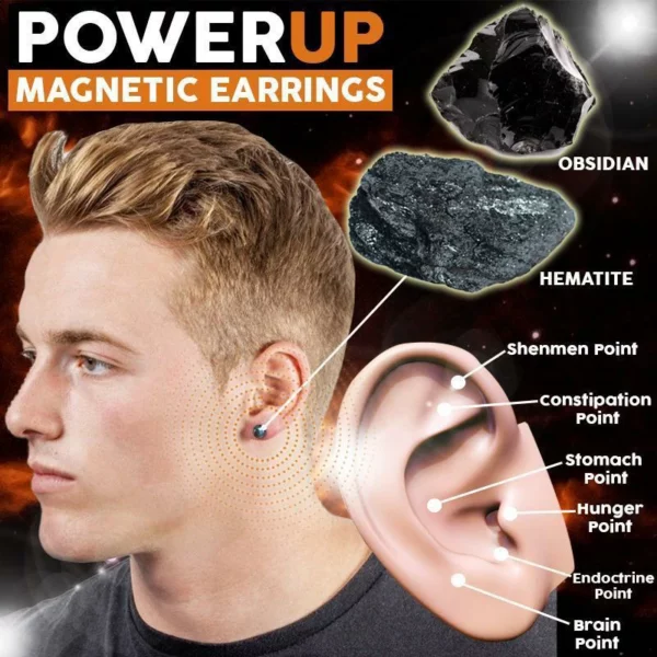PowerUp Magnetic Earrings