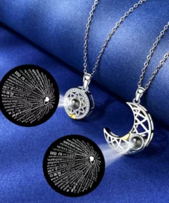 Sun Moon Couple Necklaces